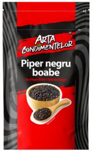 Piper negru boabe 20g Arta Condimentelor